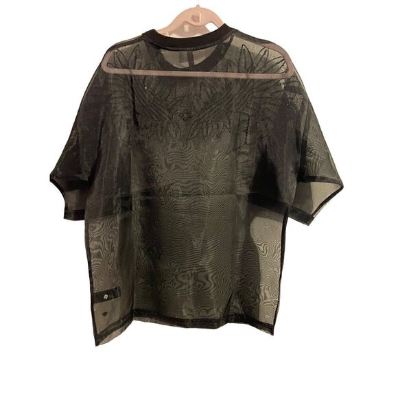 ASOS Embellished Floral Festival Oversized T-shirt w/ Embellished Sleeve XS NWT - Picture 5 of 8